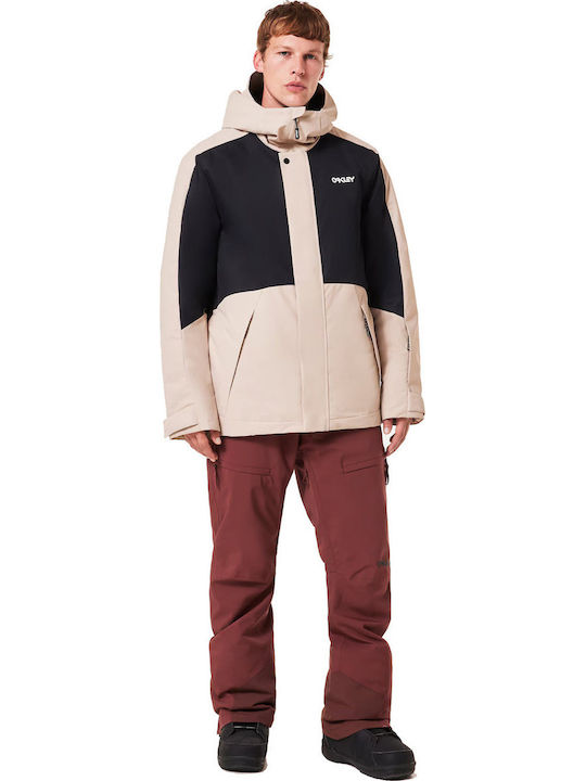 Oakley FOA406098-31R Men's Ski & Snowboard Jacket Humus