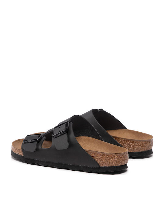 Arizona Birko-Flor Men's Sandals Black Narrow Fit