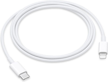 Apple USB-C to Lightning Cable 18W Λευκό 1m