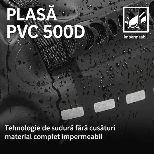 Motowolf Set de saci de șa pentru motocicletă 28lt în culoare neagră