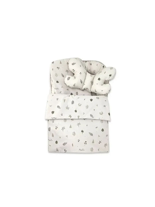 MimiNu Baby Nest Pillow Leaves