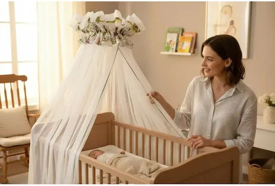 Qmini Baby Moskitonetz Mehrfarbig