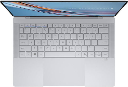 Asus ExpertBook Ultra B9406CAA-TH0728X 14" OLED Ecran tactil 120Hz (Ultra 7-358H/64GB/1TB SSD/W11 Pro) Gri Morn (Tastatură US)