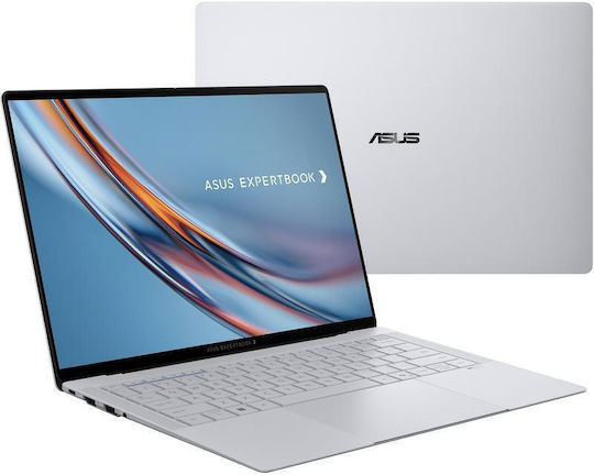 Asus ExpertBook Ultra B9406CAA-TH0728X 14" OLED Ecran tactil 120Hz (Ultra 7-358H/64GB/1TB SSD/W11 Pro) Gri Morn (Tastatură US)