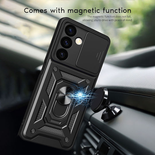 Калъф Ring Armor Campro Sonique Xiaomi Xiaomi 17 Pro 5g Черен