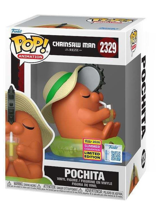 Funko Pop! Animation Chainsaw Man - Pochita (SDCC 2026 Exklusiv) 2329 Limitierte Auflage Funko Pop! Animation Chainsaw Man - Pochita (SDCC 2026 Exklusiv) 2329 Limitierte Auflage
