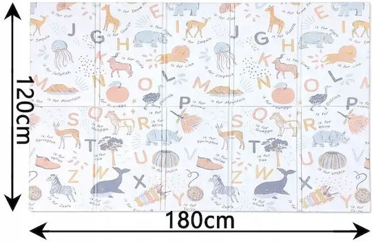 Primabobo Χαλάκι Δραστηριοτήτων Μπλε 120x180cm