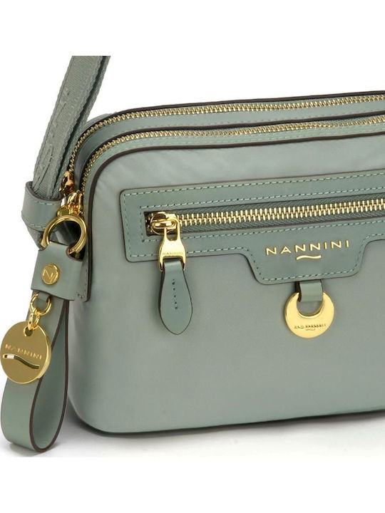 Fabric Women's Crossbody Bag Green