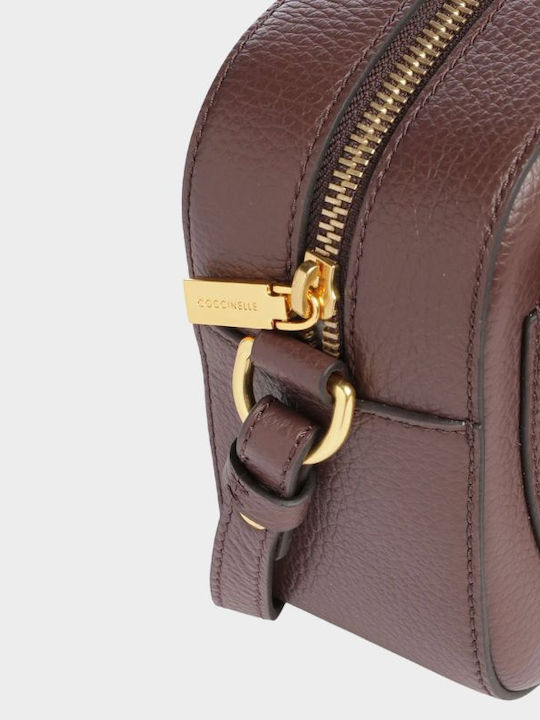Leather Women's Shoulder Bag Brown