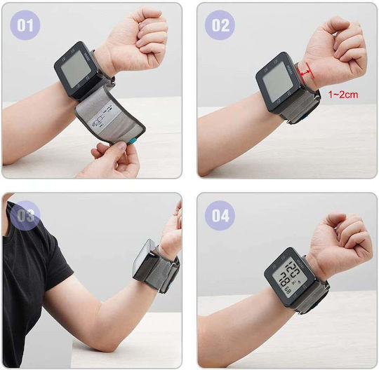 Hylogy Automatic Digital Wrist Blood Pressure Monitor