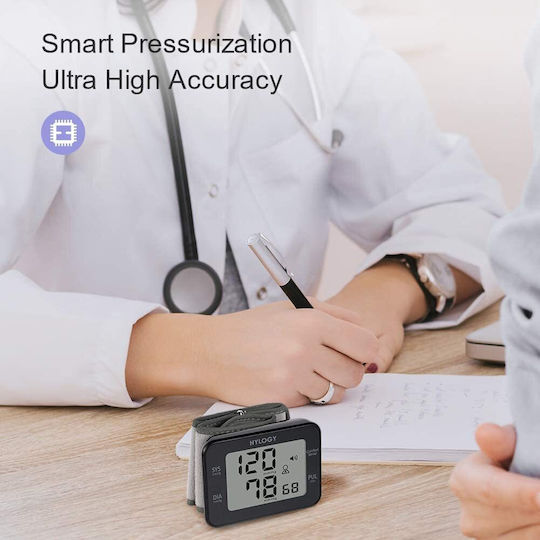 Hylogy Automatic Digital Wrist Blood Pressure Monitor