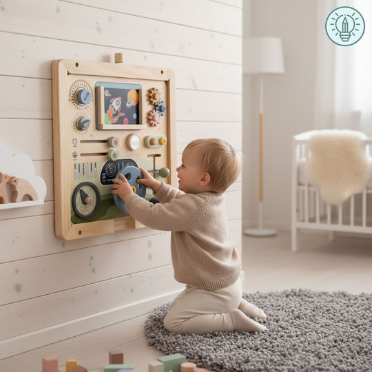 Mamabrum Kids Wooden Beige Photo Frame