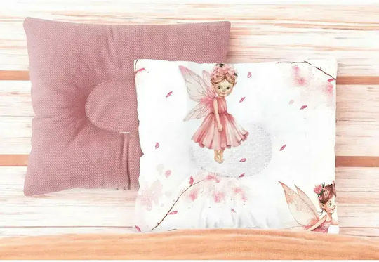 Qmini Pernă Decorativă Pentru Copii Roz 23x26cm Qmini Pernă Decorativă Pentru Copii Roz 23x26cm