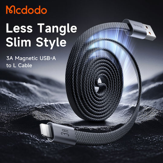 Mcdodo USB-A to Lightning Cable 18W Black 1m CA-1160