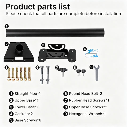 Pivot Mount Starlink Standard Gen 3 V4