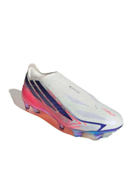 adidas F50 Hyperfast Elite Ll FG Football Shoes with Cleats White adidas F50 Hyperfast Elite Ll FG Football Shoes with Cleats White