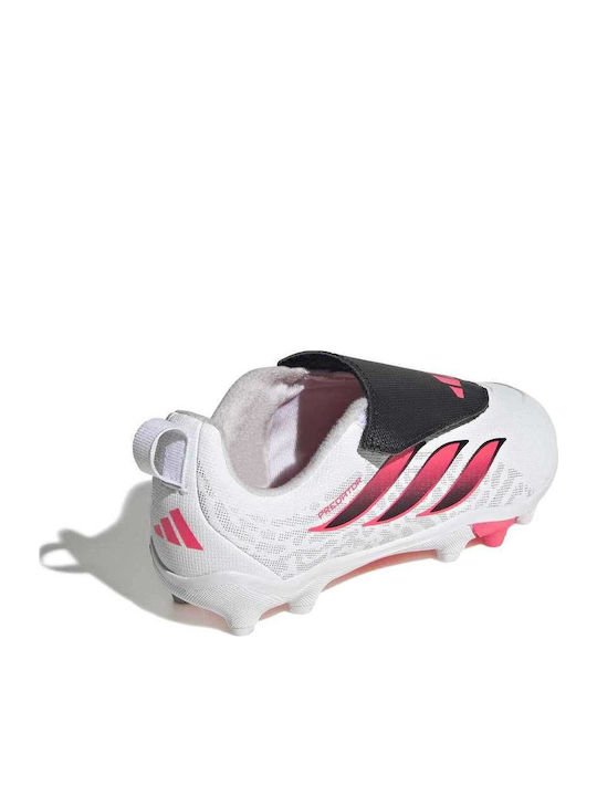 Predator Club FG/MG Kids Soccer Cleats With Molded Studs White
