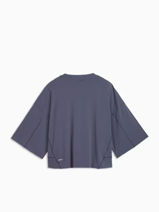 Pumatech Sense Γυναικείο Αθλητικό Oversized T-shirt Inky Depths
