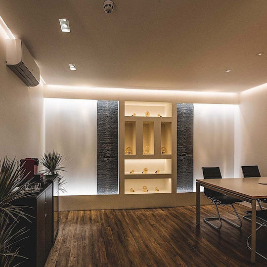V-TAC LED лента 24V Студено бяло светлина 10m тип SMD2835