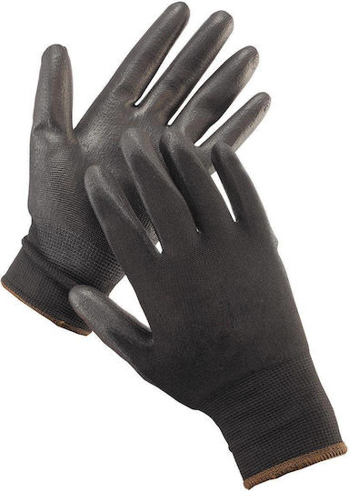 Cerva Cerva Sicherheitshandschuhe Schwarz Polyester/Polyurethan