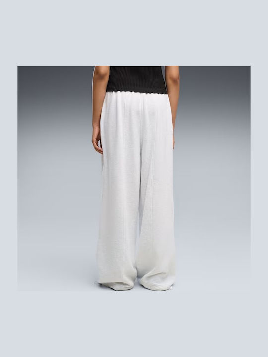 PUMA Essentials Sweatpants White Glow Heather