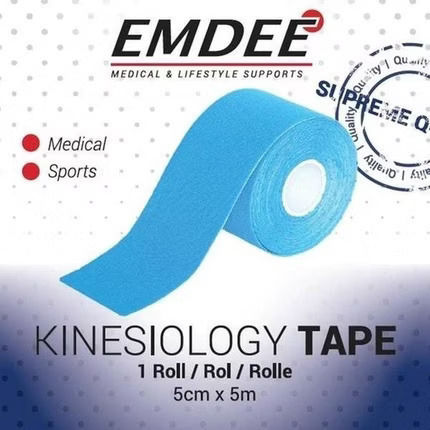 Kinesio SuperOrtho Kinesiologie Tape 5cm x 5m Blau