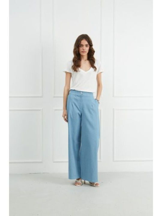 Γυναικεία Παντελόνα Denim Blue