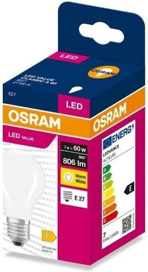Eko Light LED Bulb 7W for E27 Socket Warm White 806lm