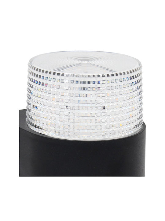 Keskor Iluminat Exterior Montat Pe Perete Led Încorporat 8W Cu Lumină Alb Cald 9.5x10.5x13.5cm