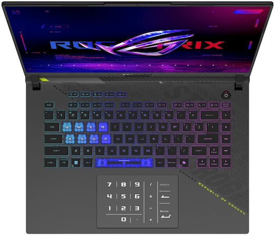 ROG Strix G16 Eclipse Gray 16" IPS FHD+ 165Hz (Ryzen 9-8940HX/32GB/1TB SSD/GeForce RTX 5080/No OS) (US Keyboard)