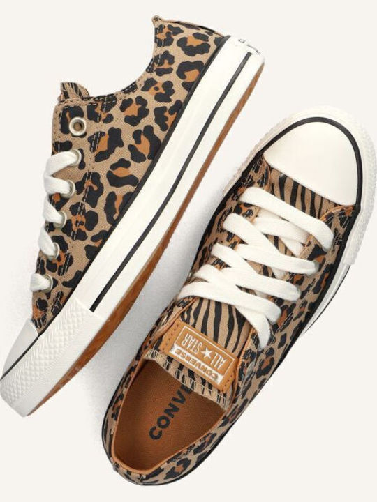 Chuck Taylor All Star Дамски Сникърси Leopard Jacquard