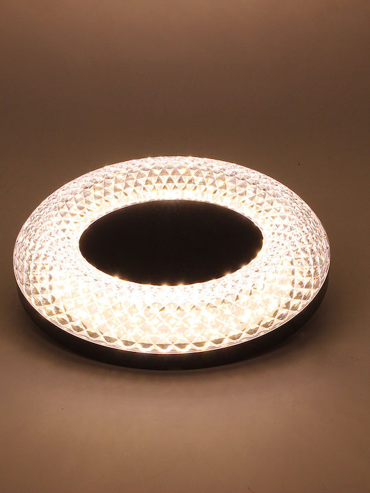 Keskor Iluminat Exterior Montat Pe Perete Led 24W Cu Lumină Alb Cald 22x4.5x16.5cm