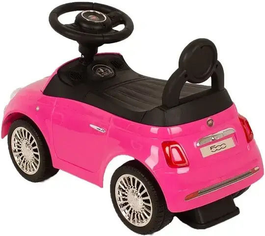 BabyTrold Mașinuță Ride On pentru 12+ luni cu Sunete Roz