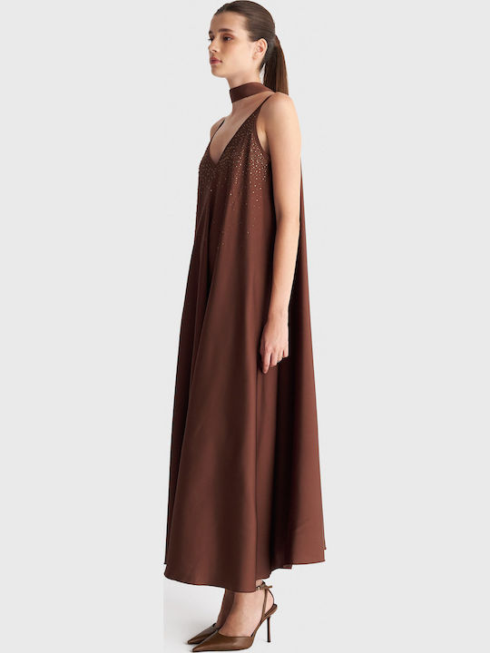 Maxi Dress Brown