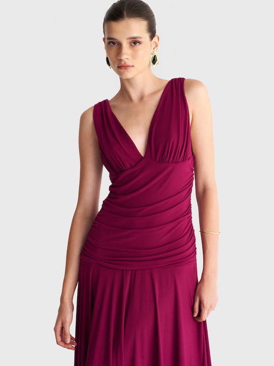 Maxi Damenkleid Rote