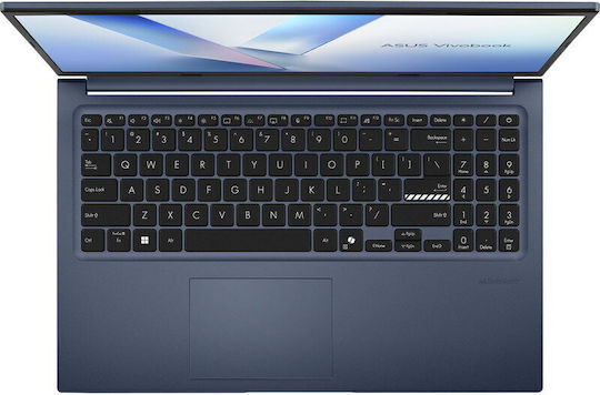 Asus Vivobook 15 M1502NAQ 15.6" IPS FHD (Ryzen 5-150/8GB/512GB SSD/Fără sistem de operare) Albastru liniștit (Tastatură US)