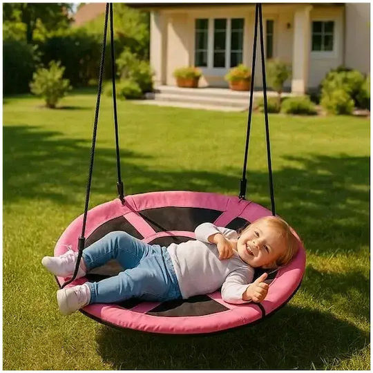 BabyMix Leagăn Nest Atârnare Metalic Pentru 3+ Ani Roz