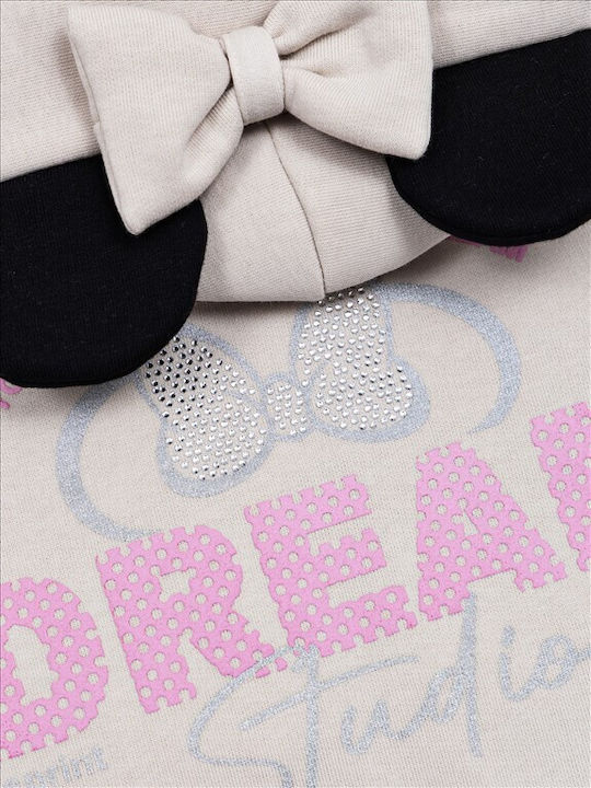 Kids Sweatpants Set Beige