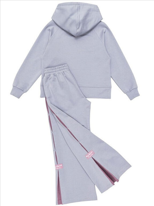 Kinder Sweatpants Set Flieder