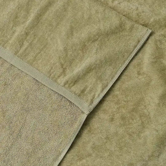 Borea Borea Strandtuch Baumwolle Schwarz 200x85cm
