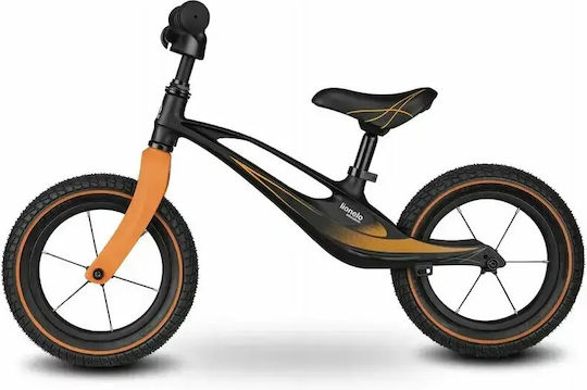 Lionelo Bicicletă fără pedale pentru copii Air Negru