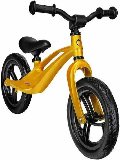 Lionelo Bicicletă fără pedale pentru copii Auriu