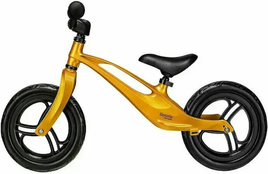 Lionelo Bicicletă fără pedale pentru copii Auriu