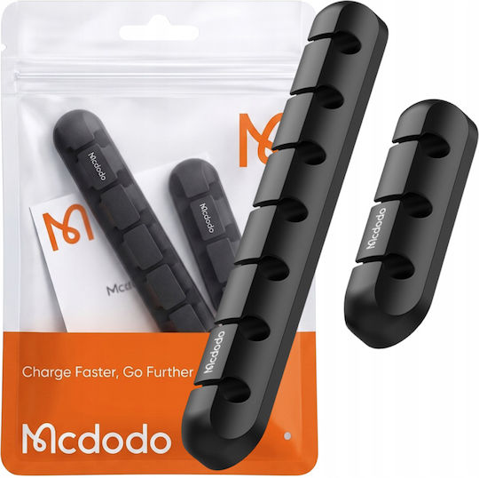Mcdodo Wf-5960 Органайзер за кабели 2 броя 7 позиции силикон сив