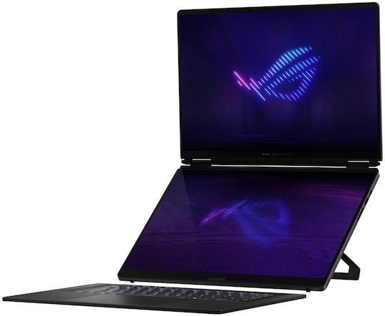 Asus Zephyrus Duo 16 GX651AX-SR075X 16" OLED Ecran tactil 120Hz (Ultra 9-386H/64GB/2TB SSD/GeForce RTX 5090/W11 Pro) Gri Stellar (Tastatură US)