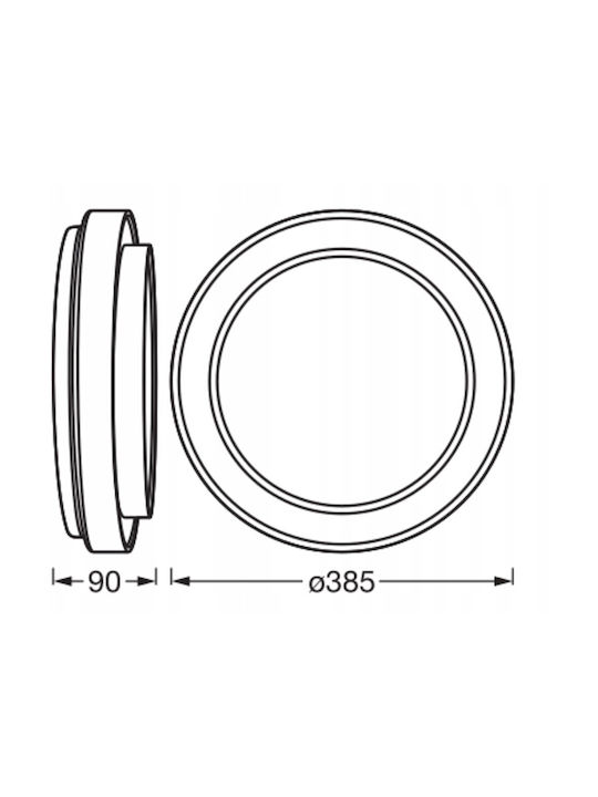 Osram Ceiling Light with Integrated LED
