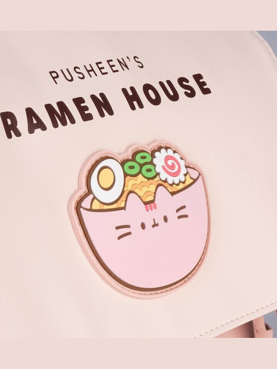 Grupo Erik Pusheen Sushi Roll Ghiozdan De Spate Grădinița Cu Husă Pentru Sticlă De Apă 34.5 x 6 x 41.5cm