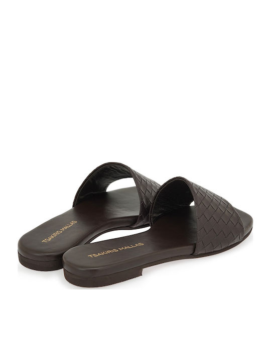 Women's Flat Sandals Brown