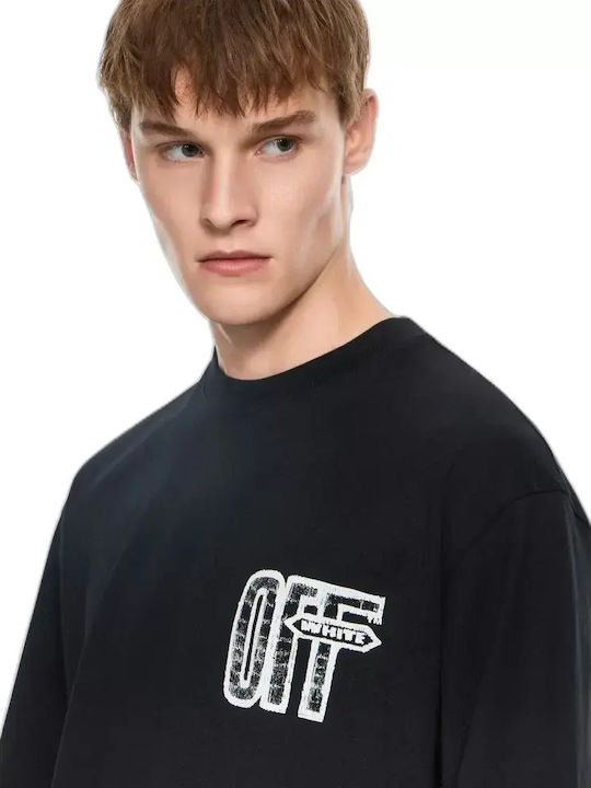 Off White Тениска Черна Off White Тениска Черна
