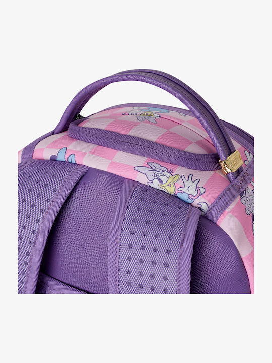Sprayground DLXSV Schulranzen Rucksack für Junior High-High School Disney Minnie und Daisy Checkers 29 x 15 x 45,7cm